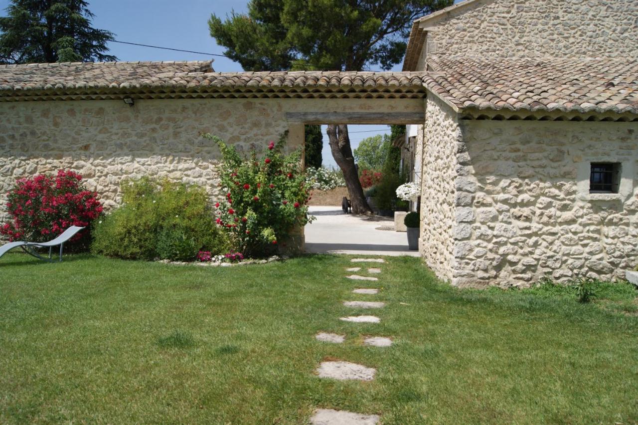 B&B dans Mas en pierres Robion en Luberon Exterior foto