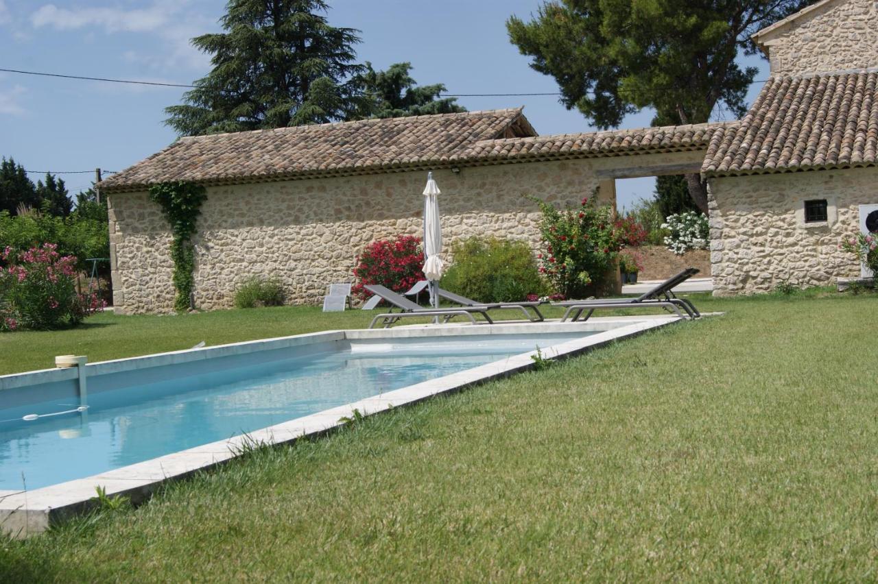 B&B dans Mas en pierres Robion en Luberon Exterior foto